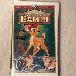 🦋$4 ADD ON•M2:72 BAMBI 55th Anniversary Walt Disney’s DVD NEW SEALED